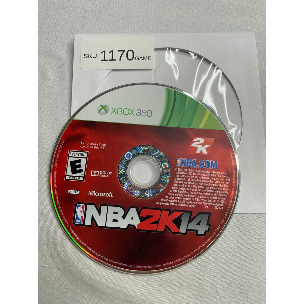 NBA 2K14 Microsoft Xbox 360